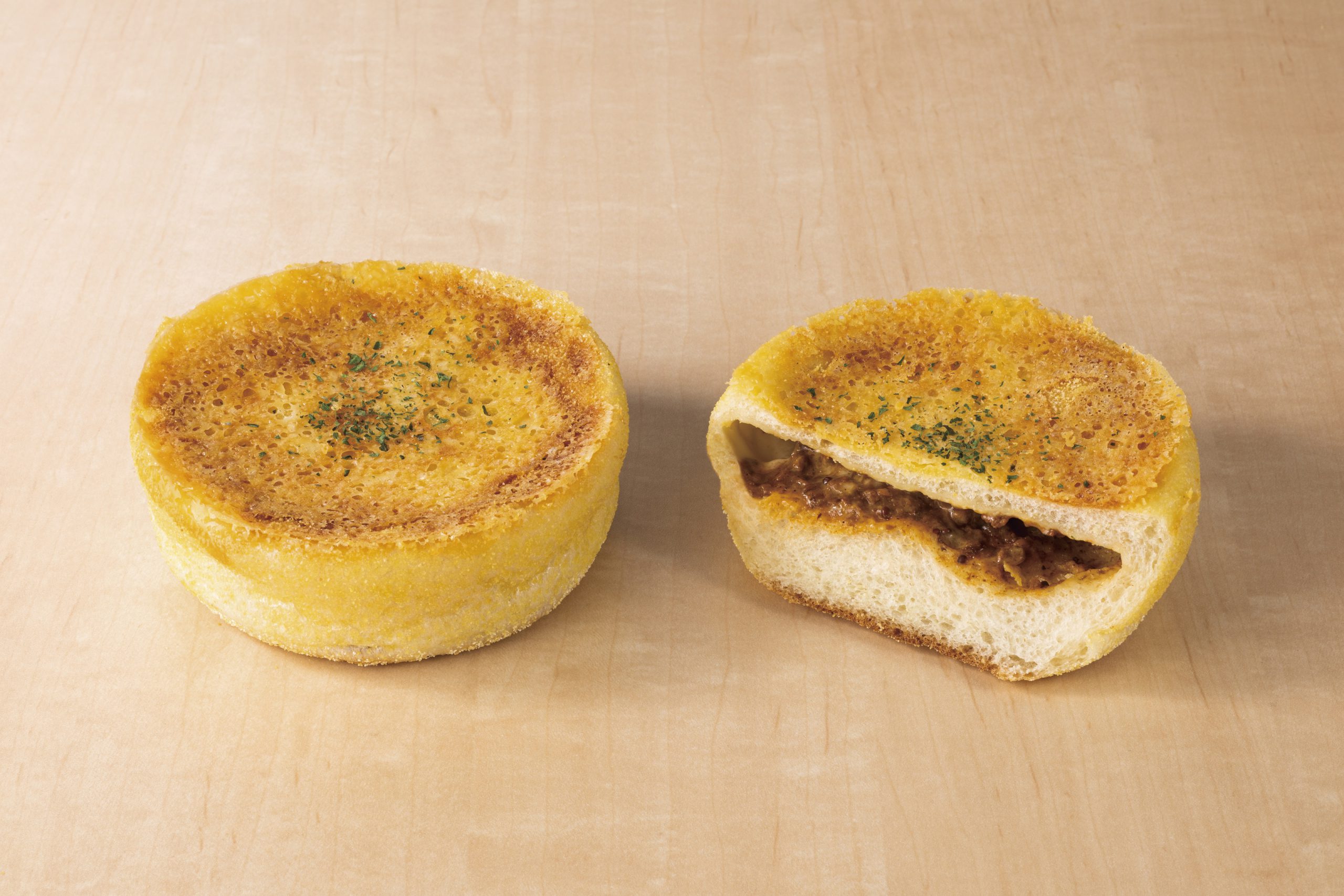 チーズキーマカレーマフィン