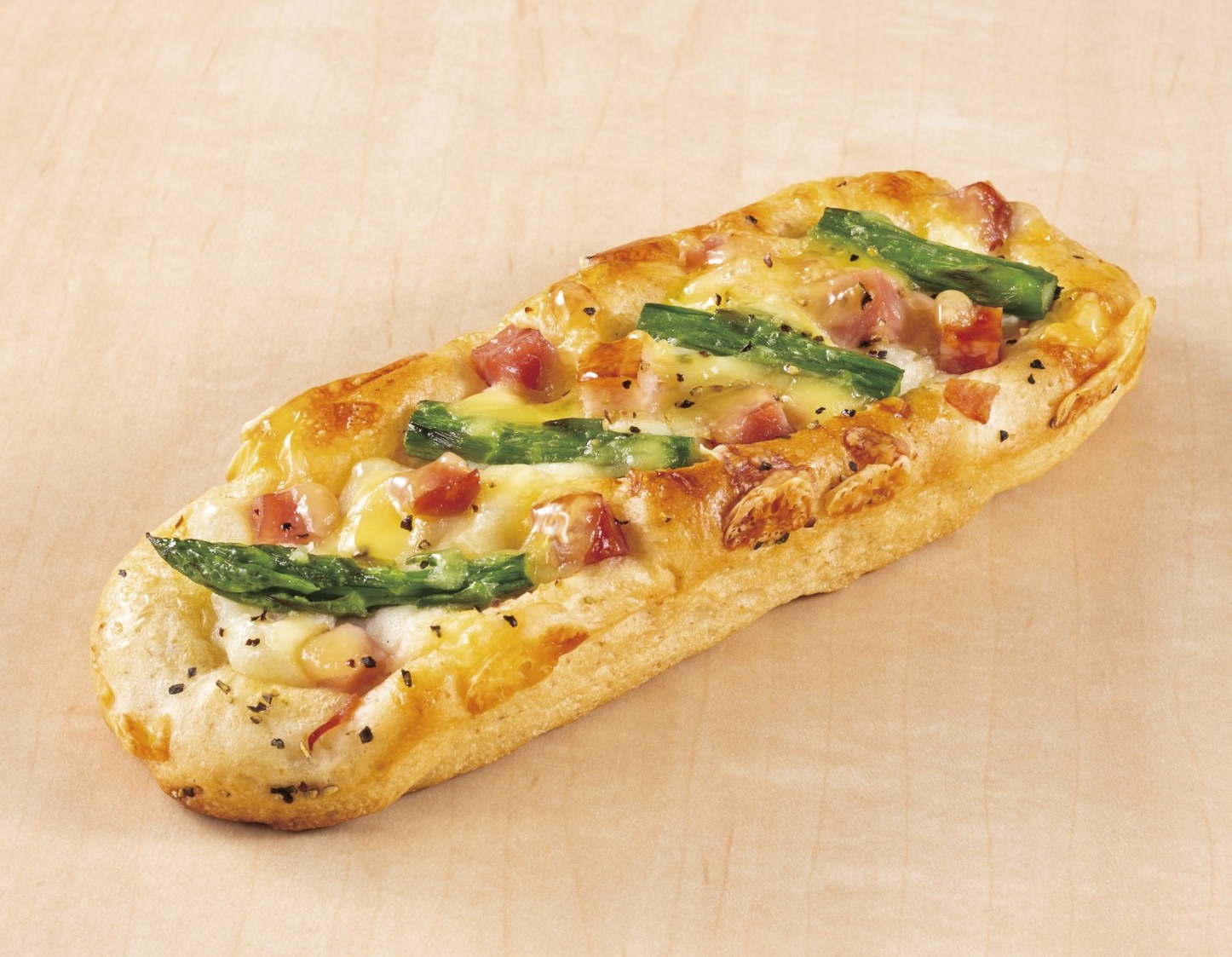 北海道ポテトとアスパラベーコン